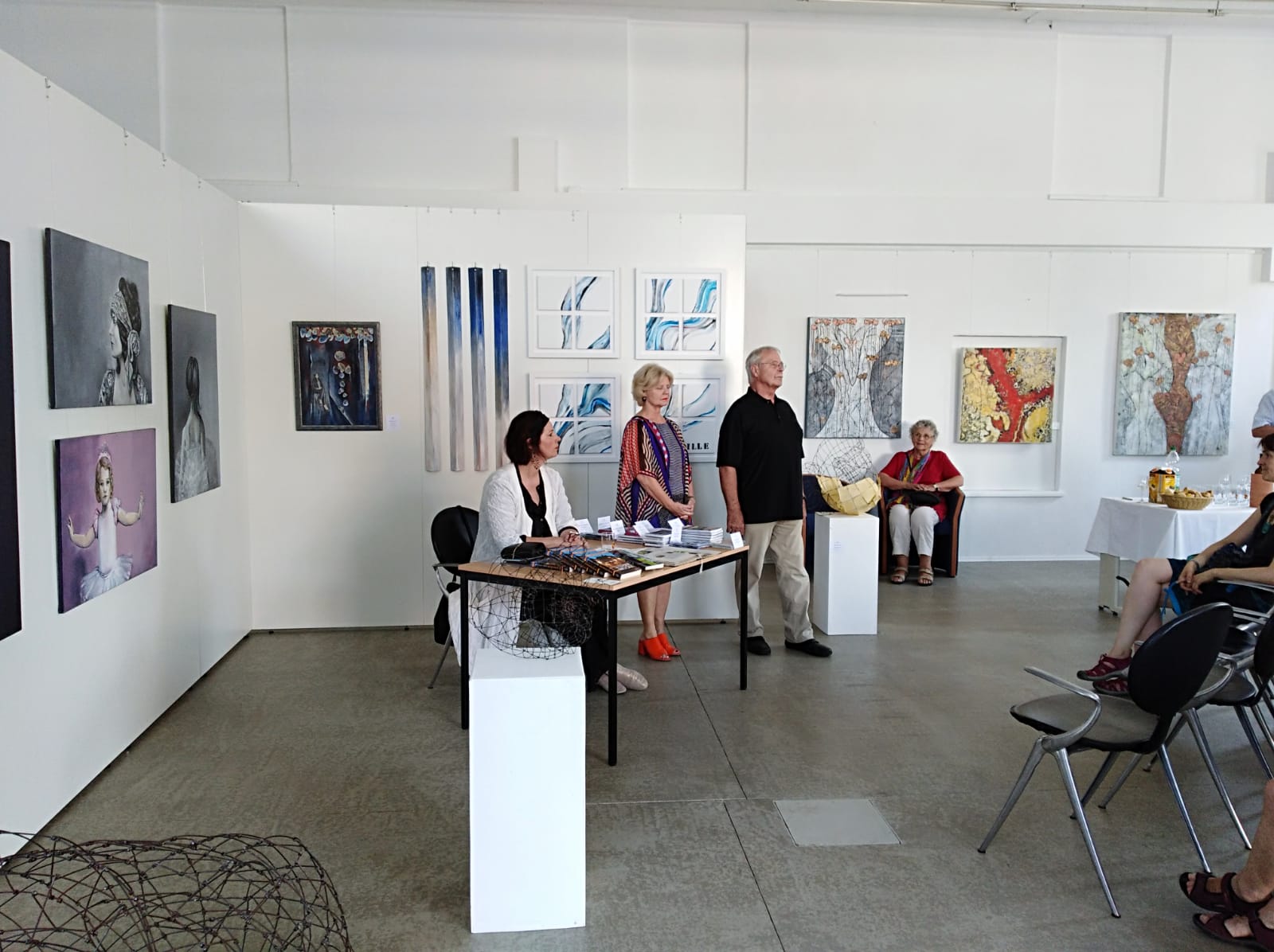 al vernissage